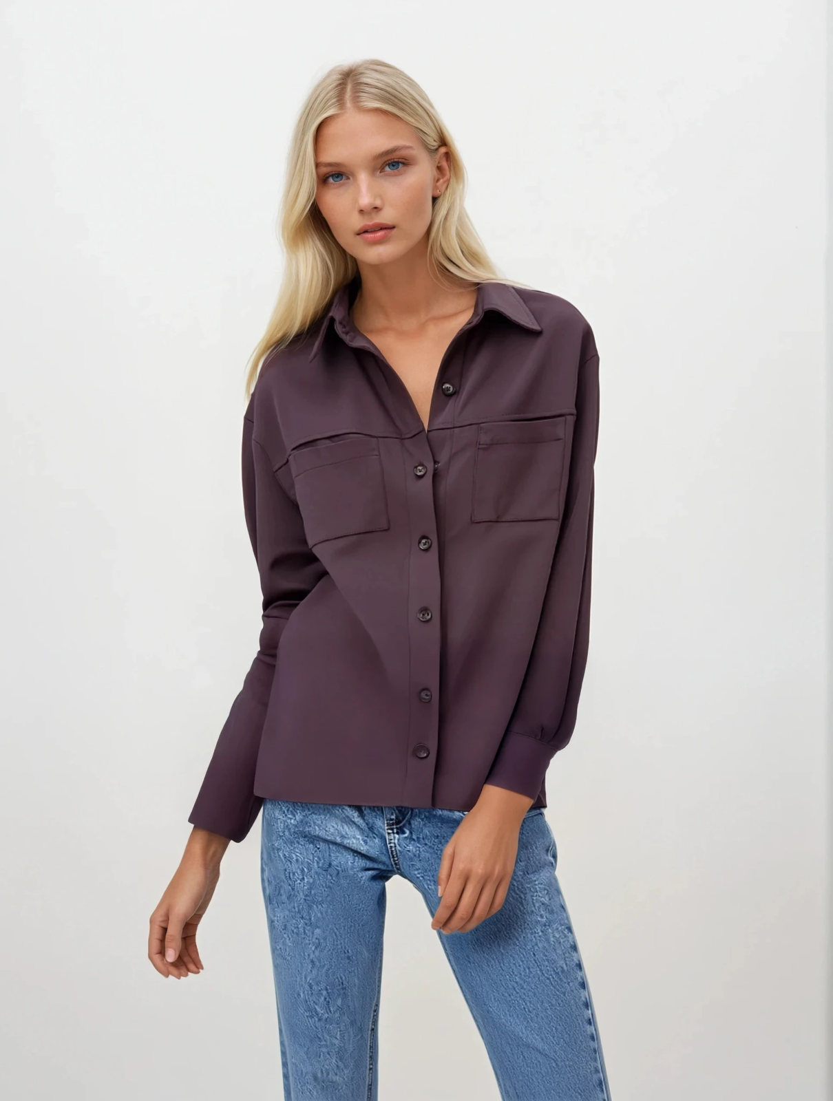 CAMICIA DONNA M/L AI2517/EU Tellini S.r.l. Ingrosso Abbigliamento